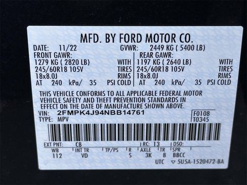 Used 2022 Ford Edge SEL w/ Convenience Package image 30