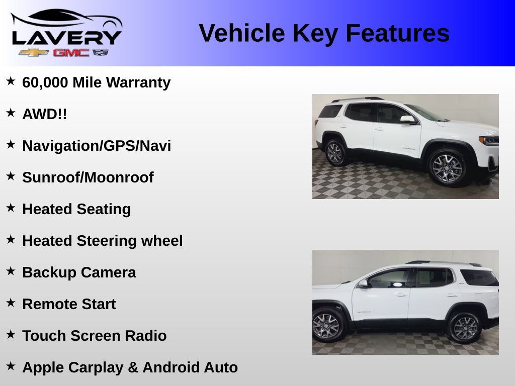 Used 2023 GMC Acadia SLT AWD/4WD image 2