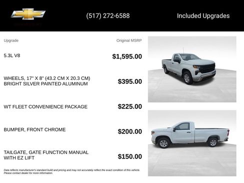 Used 2023 Chevrolet Silverado 1500 W/T w/ WT Fleet Convenience Package RWD image 15