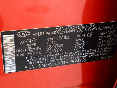 Used 2023 Hyundai Santa Fe SE FWD image 20