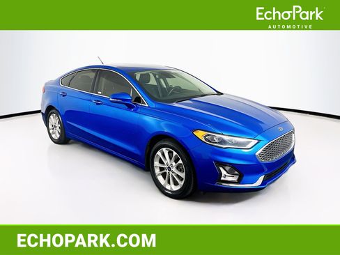Used 2019 Ford Fusion Energi Titanium image 1