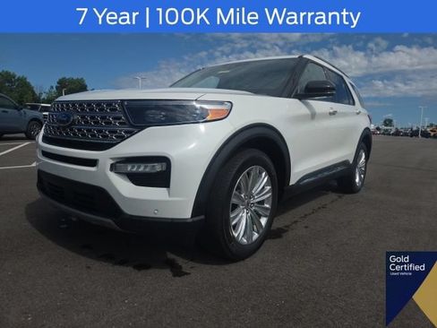 Used 2022 Ford Explorer Limited w/ Limited Technology Package AWD/4WD image 2