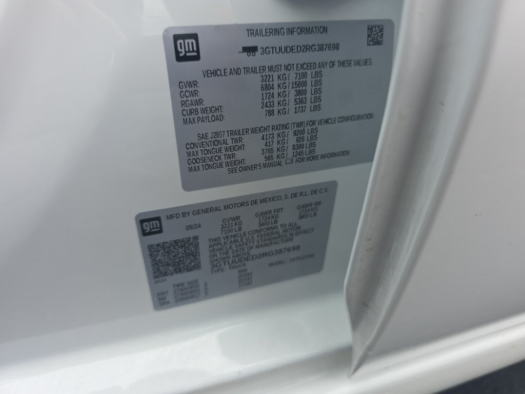 Certified 2024 GMC Sierra 1500 SLT w/ SLT Convenience Package AWD/4WD image 29