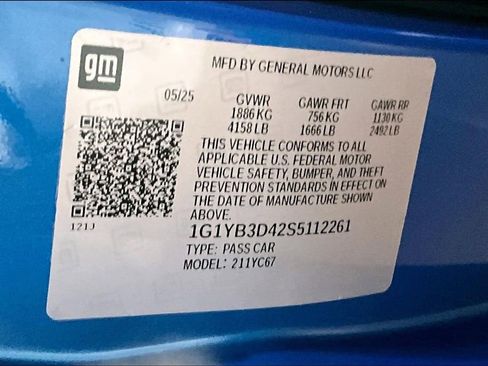 New 2025 Chevrolet Corvette Stingray w/ Z51 Performance Package image 13