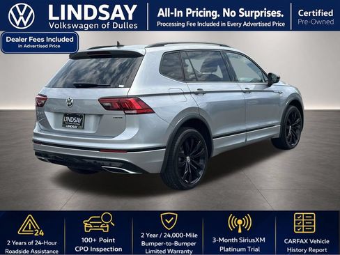 Used 2021 Volkswagen Tiguan SE R-Line w/ 3rd Row Seat Package AWD/4WD image 8