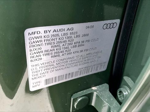 New 2026 Audi Q5 Prestige AWD/4WD image 17