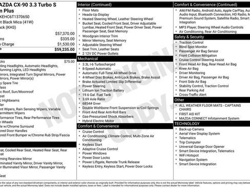 New 2026 MAZDA CX-90 3.3 Turbo S w/ Premium Plus image 2