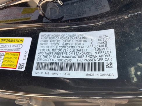 Used 2024 Honda Civic EX image 15