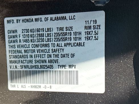 Used 2020 Honda Odyssey Elite image 30