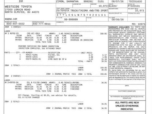 Certified 2025 Toyota Tacoma TRD Sport AWD/4WD image 19