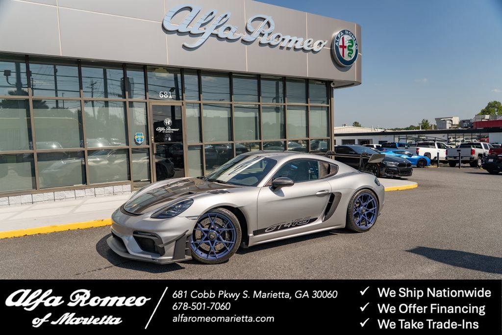 Used 2023 Porsche 718 Cayman GT4 RS w/ Weissach Package RWD image 1
