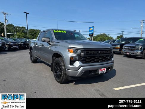 Used 2023 Chevrolet Silverado 1500 Custom w/ LPO, Dark Essentials Package AWD/4WD image 1
