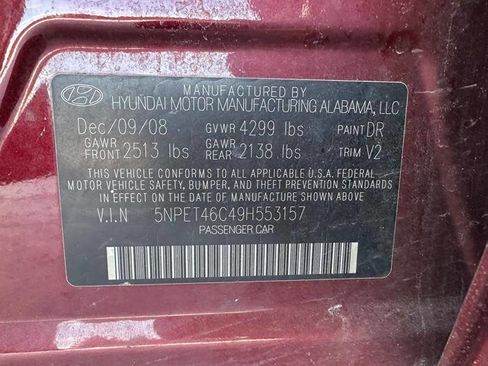 Used 2009 Hyundai Sonata GLS image 41