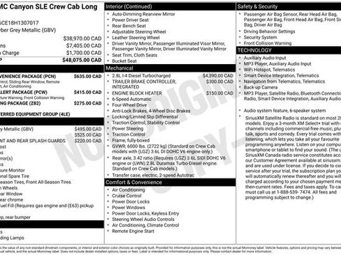 Used 2017 GMC Canyon SLE w/ SLE Convenience Package AWD/4WD image 31