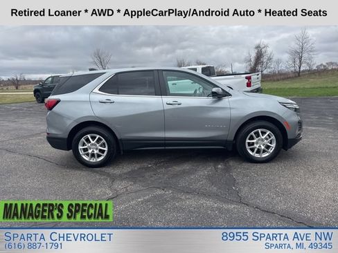 Used 2024 Chevrolet Equinox LT AWD/4WD image 2