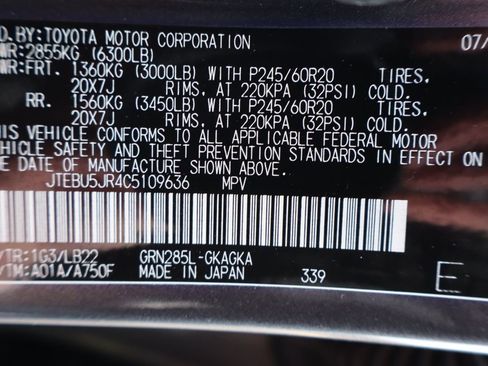 Used 2012 Toyota 4Runner Limited image 47