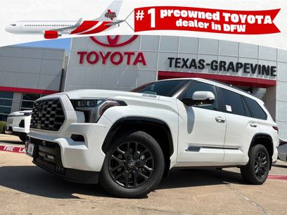 New 2026 Toyota Sequoia Platinum