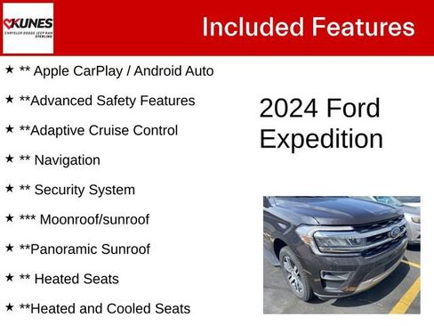 Used 2024 Ford Expedition Limited AWD/4WD image 4