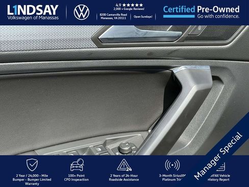 Certified 2022 Volkswagen Tiguan S w/ Driver Assistance Package image 19