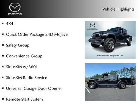 Used 2024 Jeep Gladiator Mojave w/ Safety Group image 4