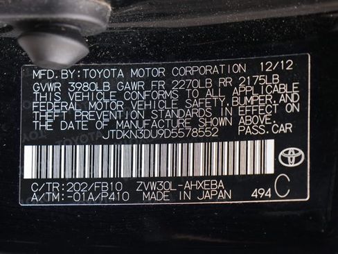 Used 2013 Toyota Prius Two FWD image 15