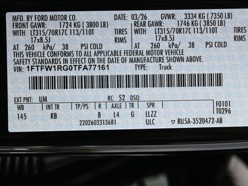 New 2026 Ford F150 Raptor AWD/4WD image 45