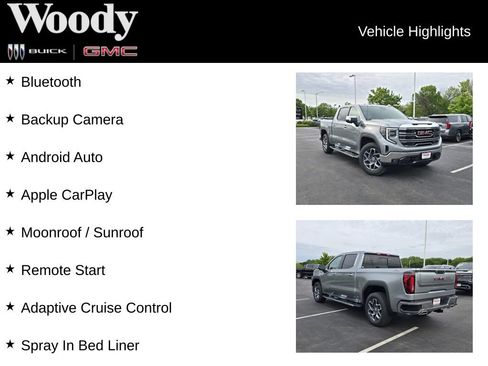 New 2026 GMC Sierra 1500 SLT w/ SLT Premium Package AWD/4WD image 3