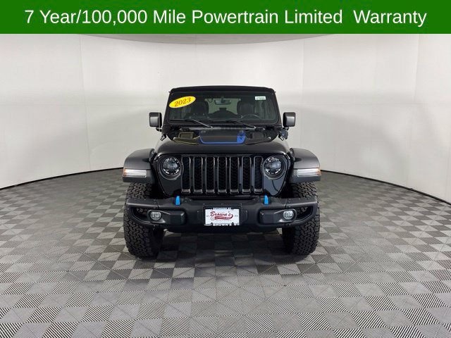 Used 2023 Jeep Wrangler Unlimited Rubicon 4xe w/ Steel Bumper Group AWD/4WD image 2