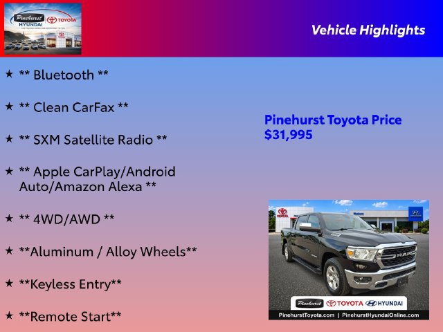 Used 2022 RAM 1500 Big Horn AWD/4WD image 16