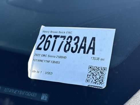Used 2022 GMC Sierra 2500 SLT w/ SLT Convenience Package image 34