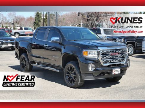 Used 2022 GMC Canyon Denali w/ Denali Black Edition Package AWD/4WD image 1