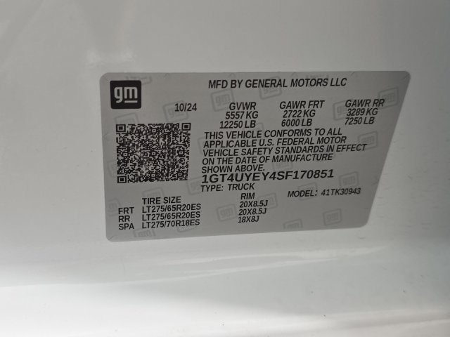 Certified 2025 GMC Sierra 3500 Denali Ultimate AWD/4WD image 10