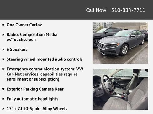 Used 2021 Volkswagen Passat 2.0T S image 4