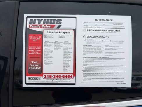 Used 2019 Ford Escape SE image 48