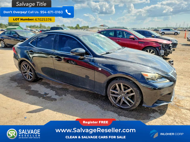 Used 2014 Lexus IS 250 w/ F-Sport Package RWD image 5