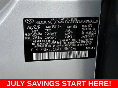 Used 2020 Hyundai Santa Fe Limited FWD image 21