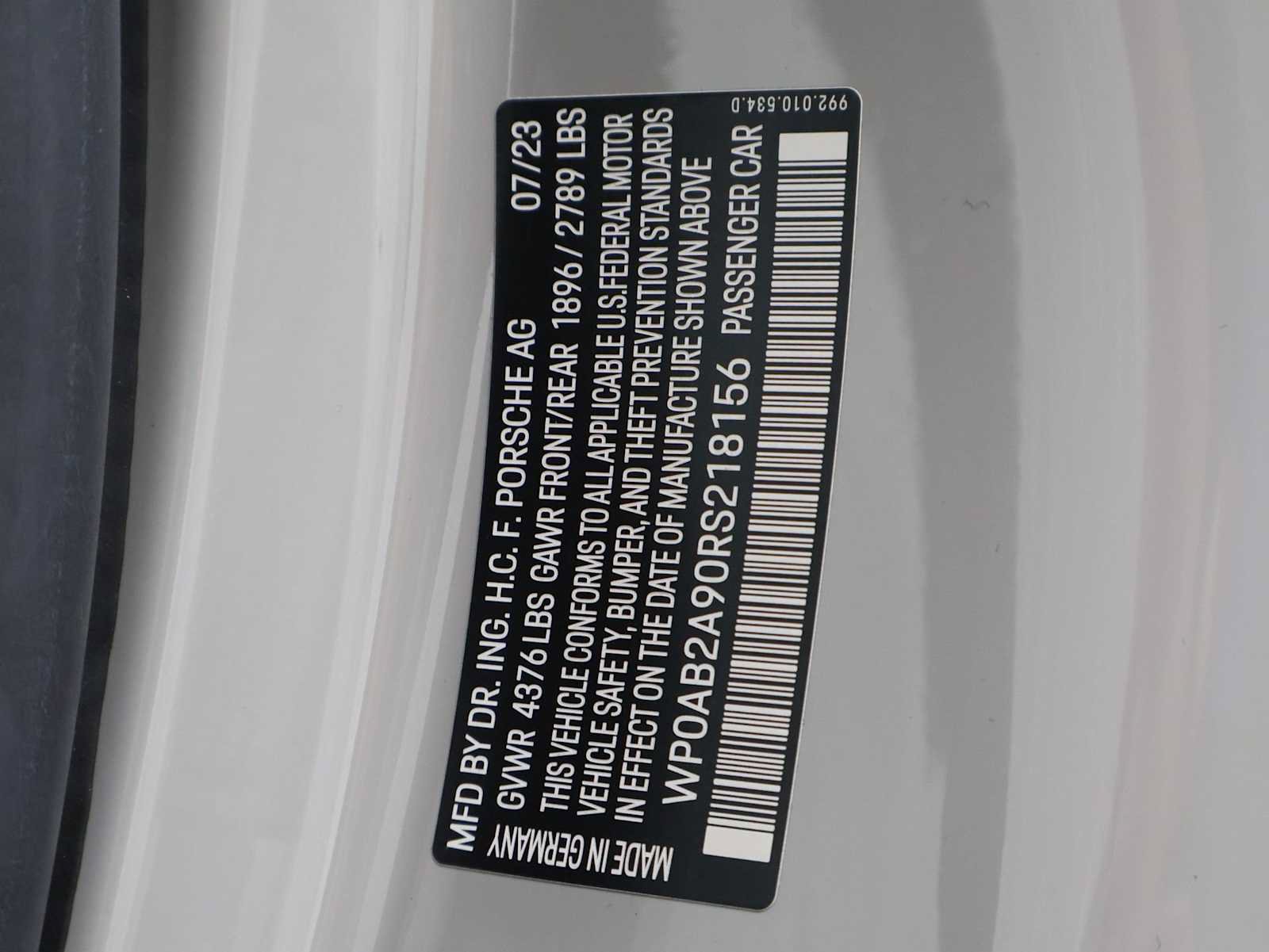 Certified 2024 Porsche 911 GT3 RS image 44