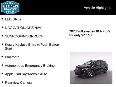 Certified 2023 Volkswagen ID.4 Pro S AWD/4WD image 5