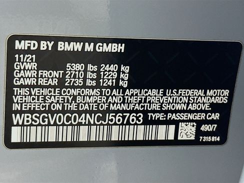 Used 2022 BMW M8 Gran Coupe xDrive Competition AWD/4WD image 33