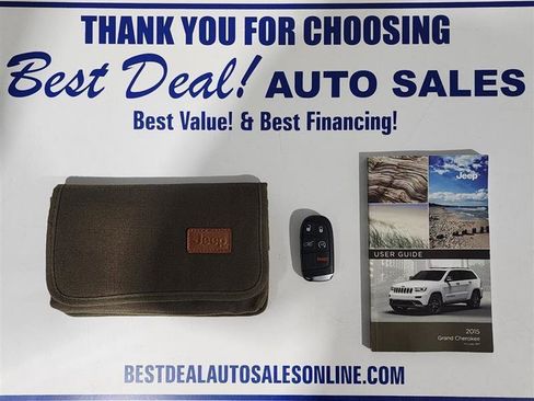 Used 2015 Jeep Grand Cherokee Overland w/ Advanced Technology Group AWD/4WD image 33