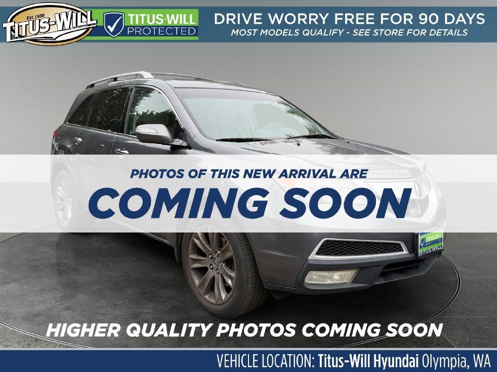 Used 2011 Acura MDX w/ Advance & Entertainment Pkg AWD/4WD image 1