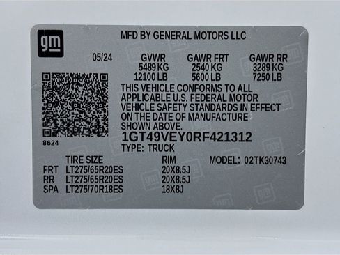 Certified 2024 GMC Sierra 3500 AT4 w/ AT4 Premium Plus Package image 38