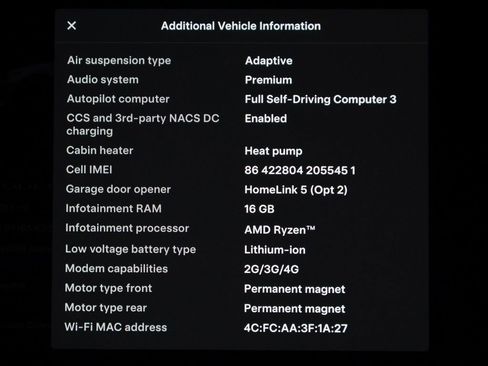 Used 2022 Tesla Model S AWD/4WD image 55