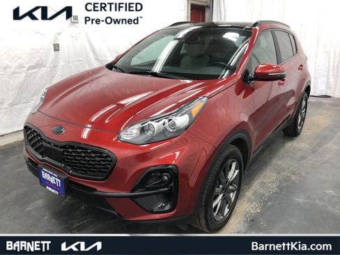 Certified 2021 Kia Sportage S w/ S AWD Premium Package image 1