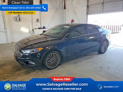 Used 2018 Ford Fusion Titanium