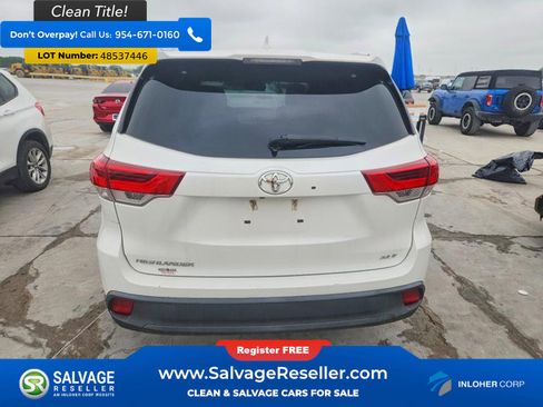 Used 2019 Toyota Highlander XLE FWD image 8