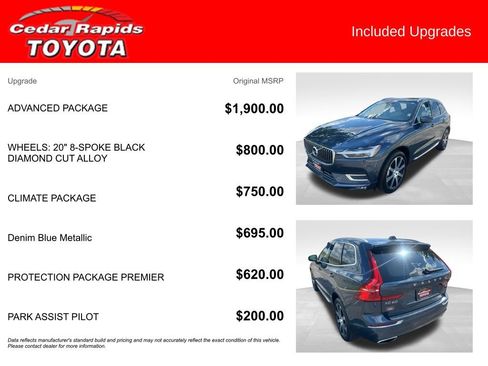 Used 2021 Volvo XC60 T5 Inscription w/ Advanced Package AWD/4WD image 6