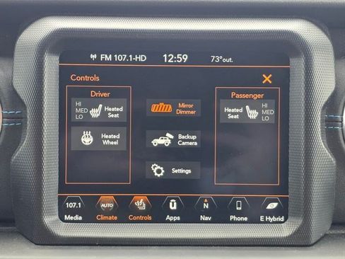 Used 2023 Jeep Wrangler Unlimited Rubicon 4xe w/ Steel Bumper Group AWD/4WD image 37