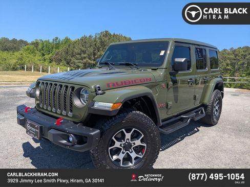Used 2021 Jeep Wrangler Unlimited Rubicon AWD/4WD image 1