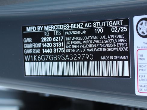 New 2025 Mercedes-Benz S 580 4MATIC Sedan image 29